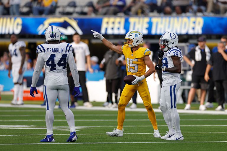 Best Ladd McConkey prop bet for Chargers vs. Vikings NFL Week 8 on Thursday 10/23/25