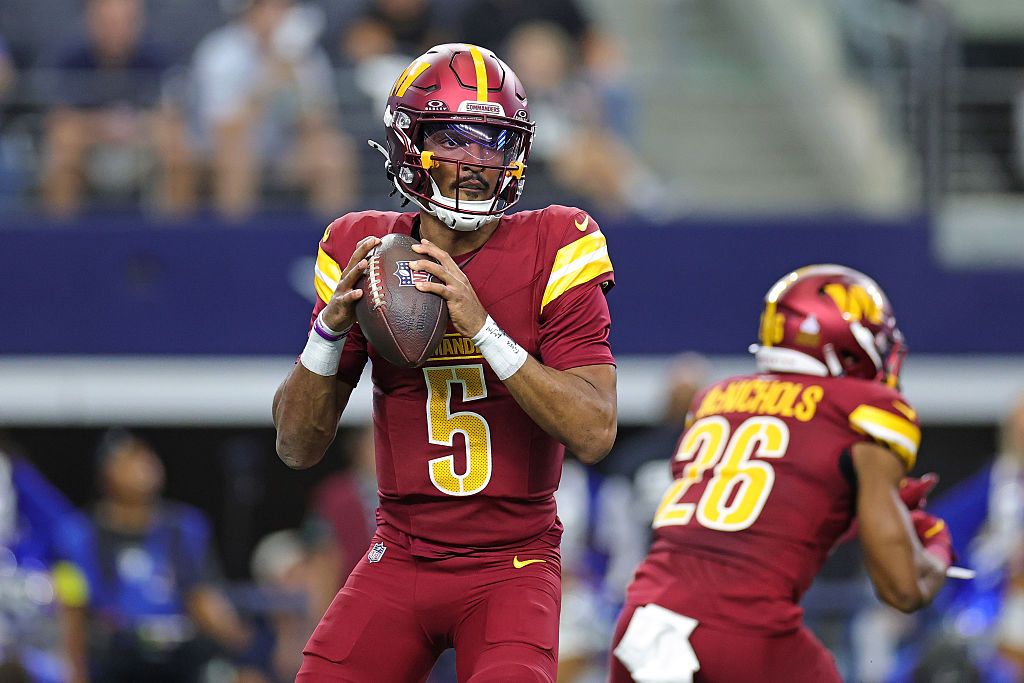 What happened to Jayden Daniels? Live injury updates for Commanders vs. Cowboys on Sunday 9/20/26