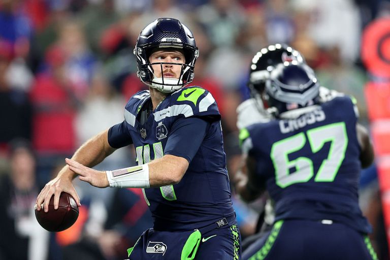 Sam Darnold best prop bets for Seahawks vs. Commanders on Sunday Night Football Week 9