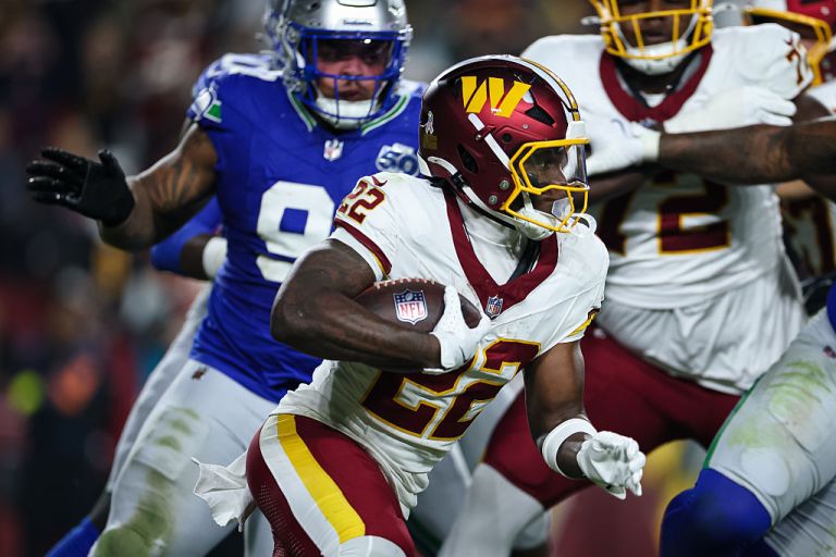 Week 16 NFL Start or Sit: Jacory Croskey-Merritt or Chris Rodriguez?