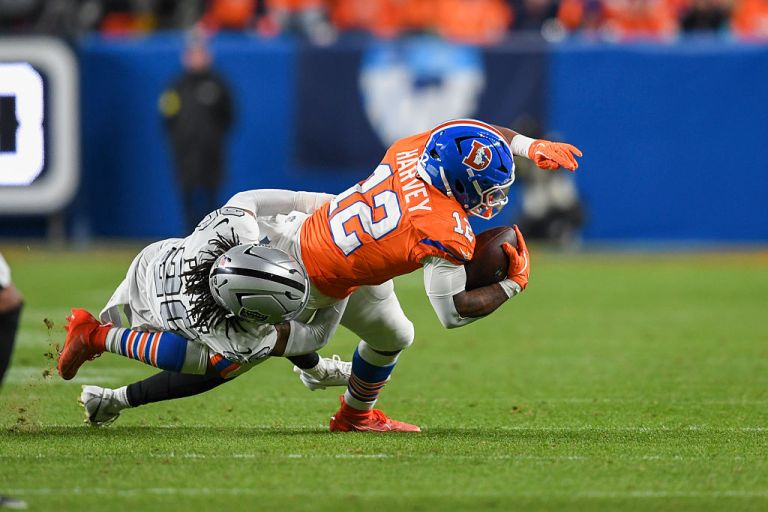 Is RJ Harvey a must-start in Week 11 if J.K. Dobbins is sidelined?