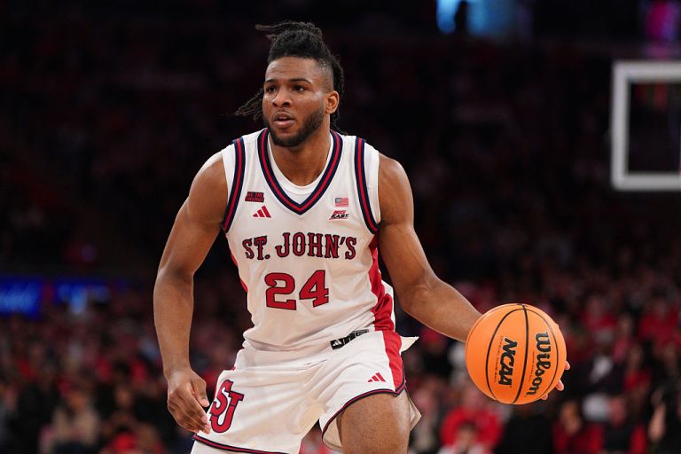St. John’s Red Storm vs. Kansas Jayhawks prediction, pick for March Madness Second Round on Sunday 3/22/26