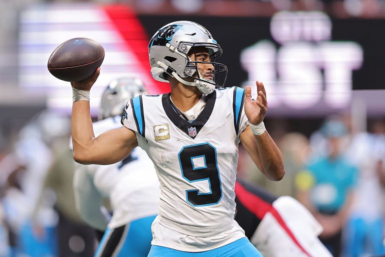 Best Bryce Young Prop Bets for Panthers vs. 49ers on Monday 11/24/25