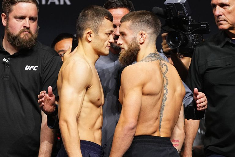 Prediction, pick for Bekzat Almakhan vs. Aleksandre Topuria at UFC Qatar
