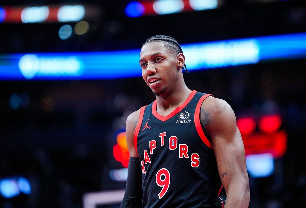What happened to RJ Barrett? Live injury updates for Raptors vs. Pelicans on 3/27/26
