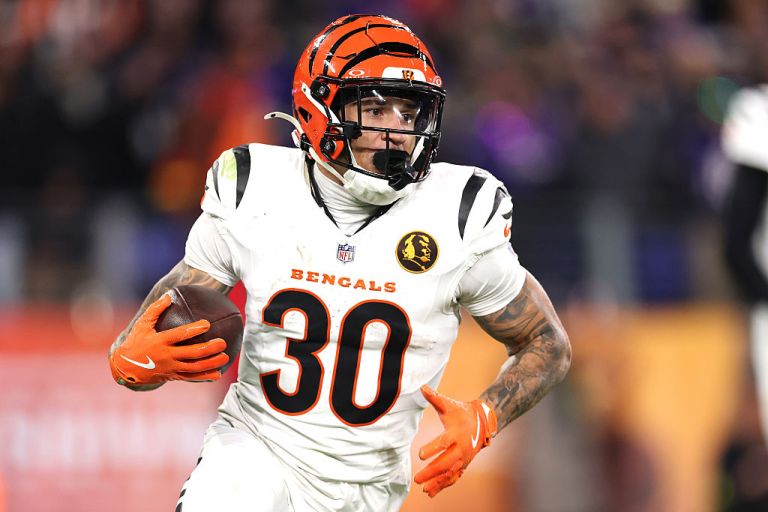 Is Chase Brown still an RB1 in Week 14 vs. the Bills with Samaje Perine healthy?