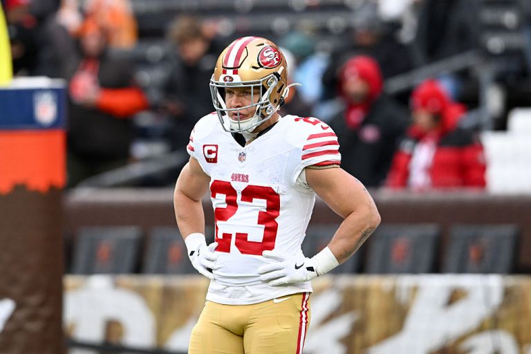 Best Christian McCaffrey prop bets for 49ers vs. Colts on Monday 12/22/25