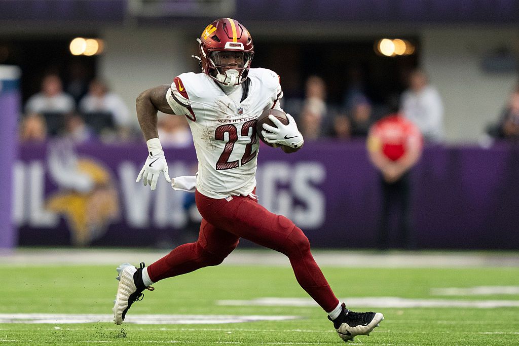 Are either Chris Rodriguez or Jacory Croskey-Merritt must-starts in a great matchup vs. the Giants?