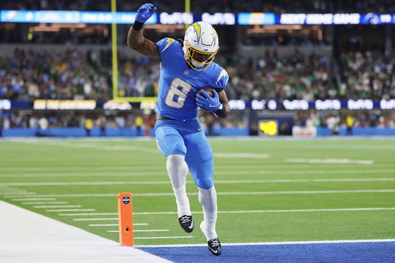 Is Omarion Hampton or Kimani Vidal the Chargers’ RB1 heading into Week 15?