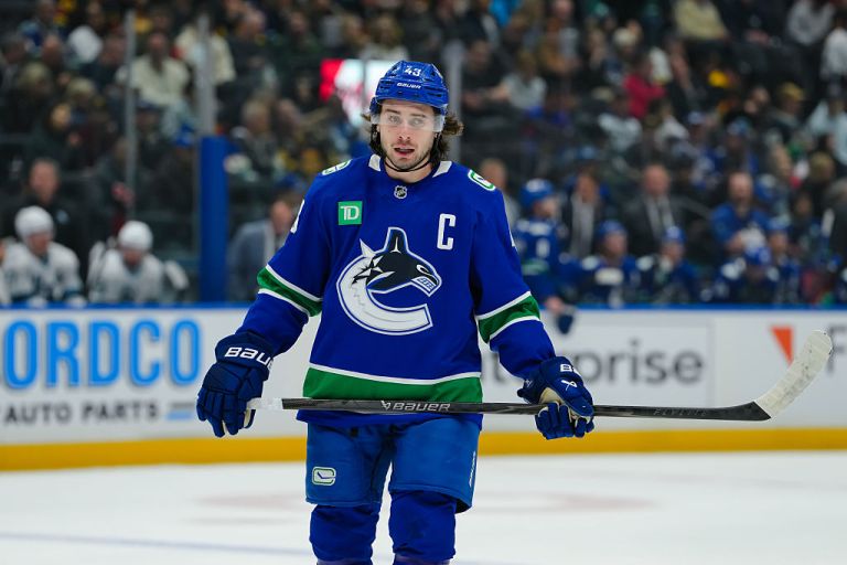 How does the Quinn Hughes trade affect 2026 Stanley Cup odds on DraftKings Sportsbook?