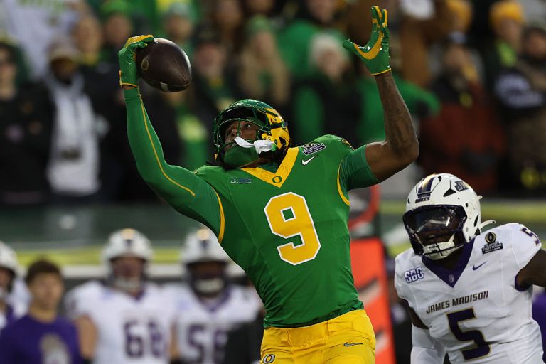Opening Odds for Oregon vs. Texas Tech in 2026 Orange Bowl