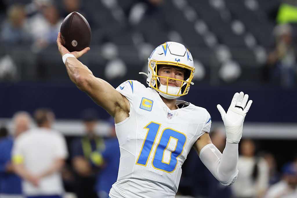 Justin Herbert best prop bet for Texans vs. Chargers on Saturday 12/27/25