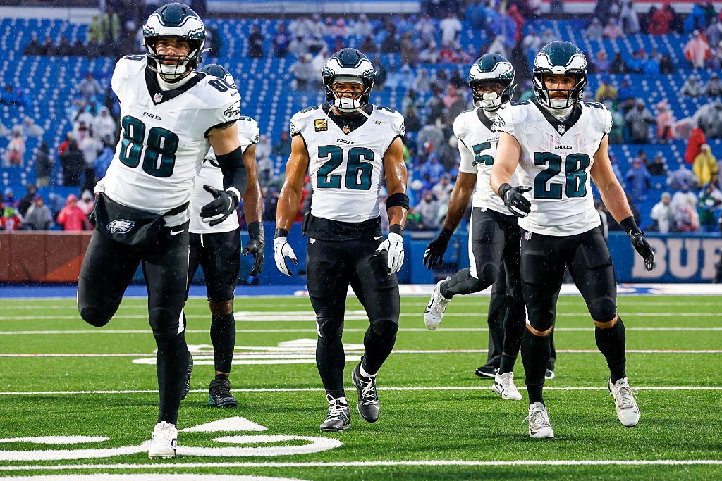 Saquon Barkley prop bets for Eagles vs. 49ers on Wild Card Sunday 1/11/26