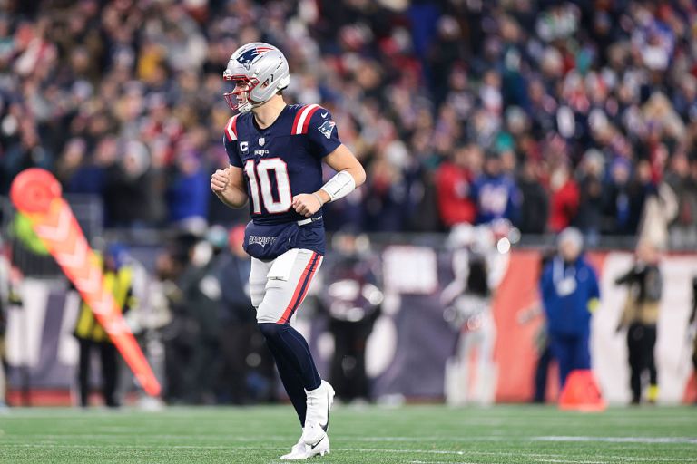 Best Drake Maye prop bet for Patriots vs. Chargers on Wild Card Sunday 1/11/26