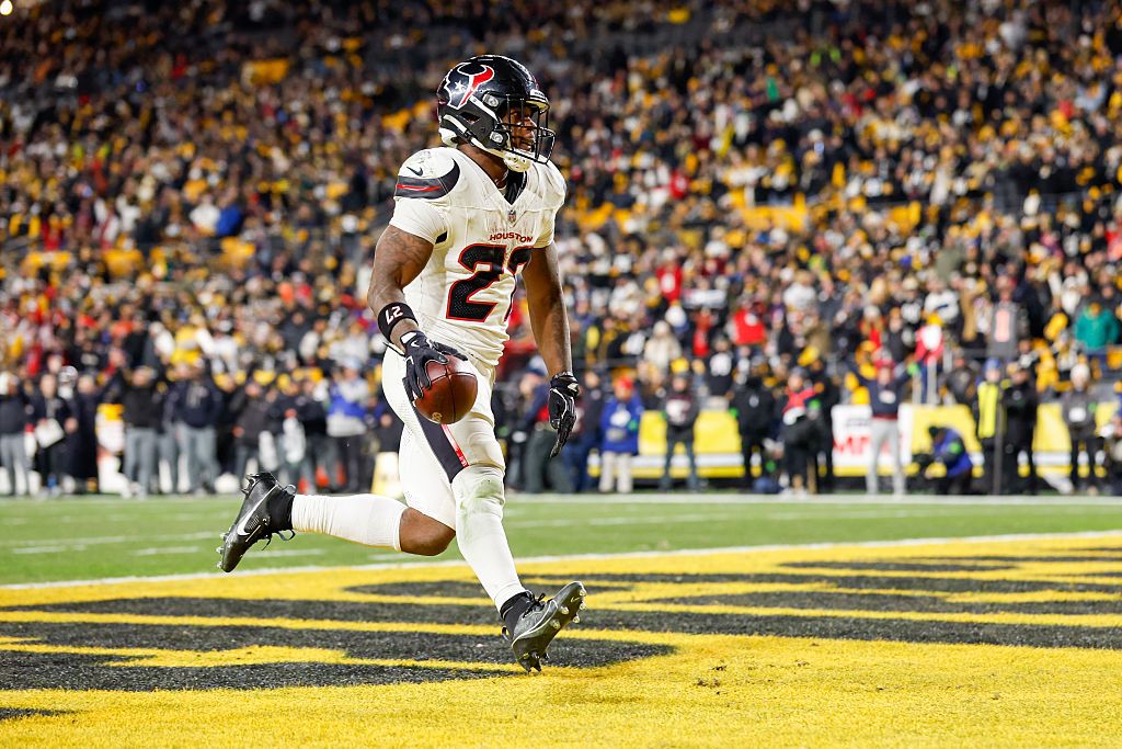 Woody Marks prop bets for Texans at Patriots on Divisional Round Sunday 1/18/26