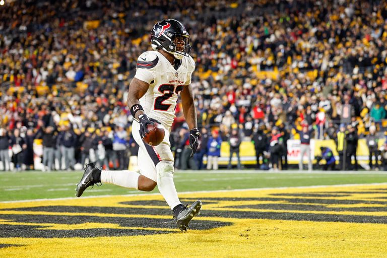 Woody Marks prop bets for Texans at Patriots on Divisional Round Sunday 1/18/26