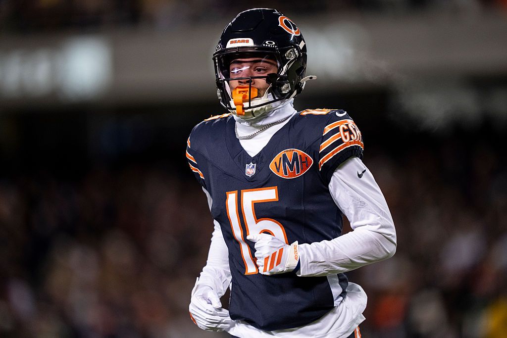 Rome Odunze Best Prop Bet for Bears vs. Rams on Sunday 1/18/26