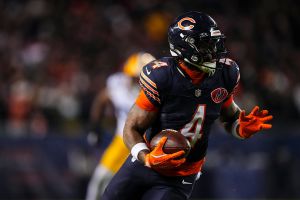 D'Andre Swift Rushing Yards Pick for Bears vs. Eagles