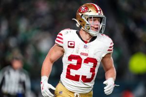 Christian McCaffrey Receiving Yards Pick for 49ers vs. Rams