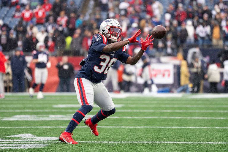 Best Rhamondre Stevenson prop bet for Patriots at Broncos in the AFC Championship on Sunday 1/25/26
