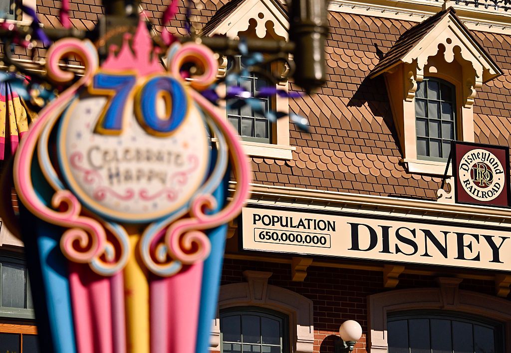 When does the 2025 Topps Disneyland 70th Anniversary trading card set drop?