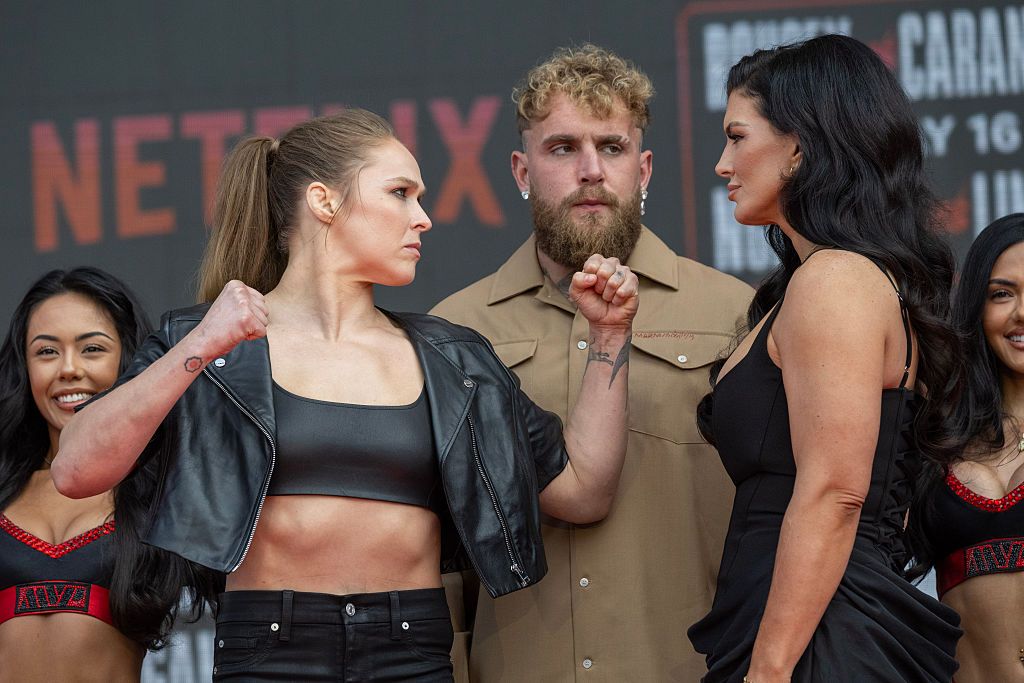 Opening odds for Ronda Rousey vs. Gina Carano