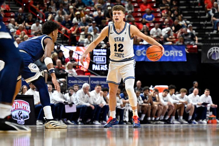 SDSU Aztecs vs. Utah State Aggies prediction, pick for NCAAM Mountain West Championship Game on Saturday 3/14/26