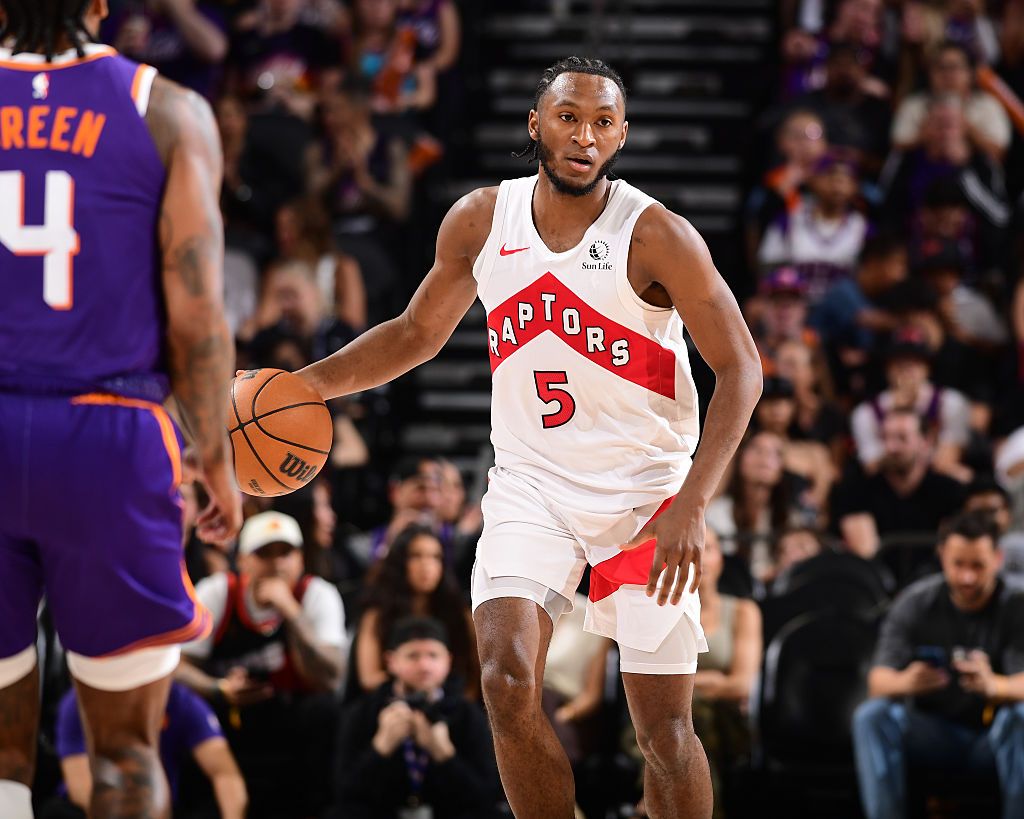 What happened to Immanuel Quickley? Live injury updates for Raptors vs. Nets on Sunday 4/12/26