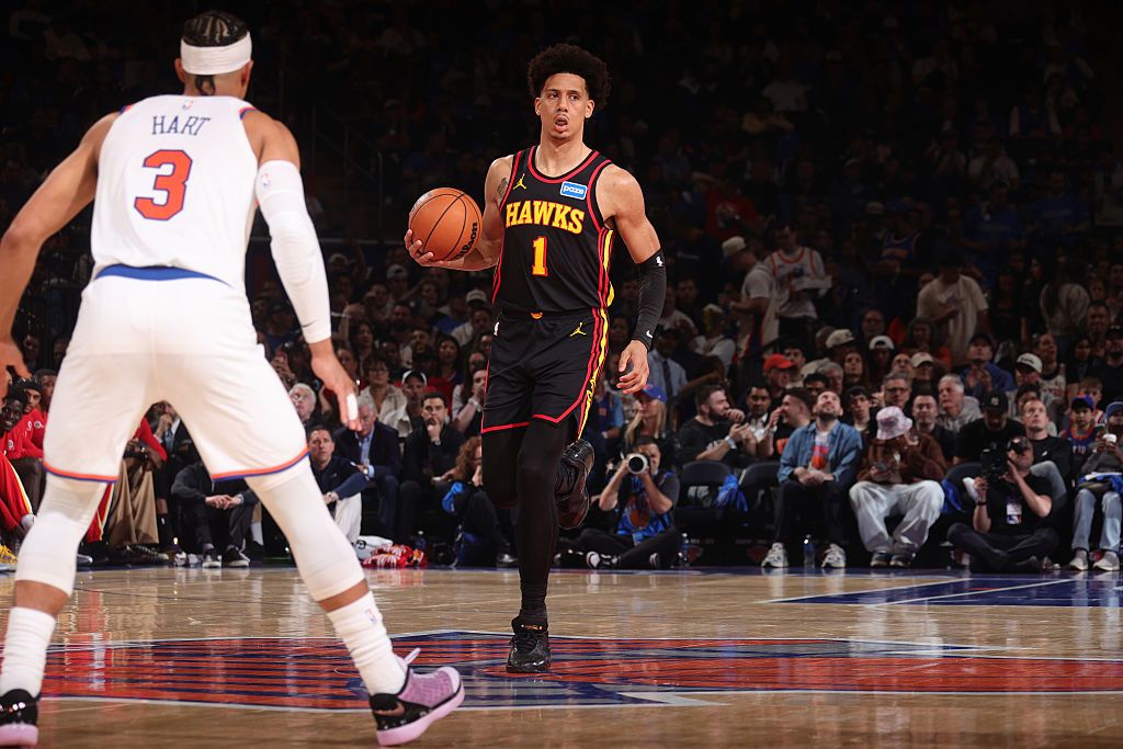 Jalen Johnson Best Prop Bet for Hawks at Knicks on Monday 4/20/26