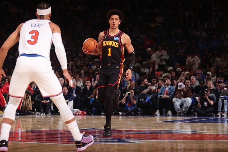 Jalen Johnson Best Prop Bet for Hawks at Knicks on Monday 4/20/26