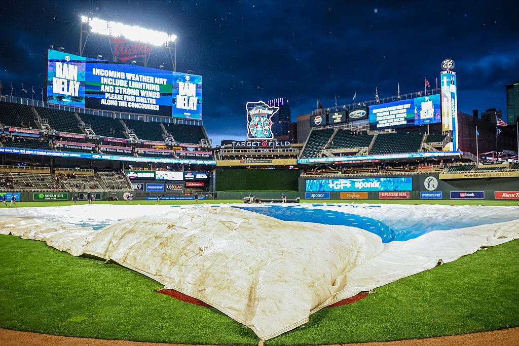 Royals vs. Twins game delayed due to rain Friday 6/5/26
