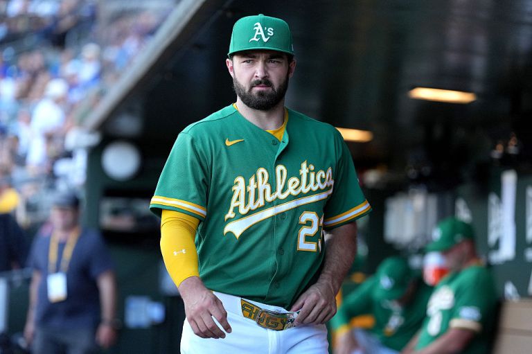 What happened to Shea Langeliers? Injury updates for Athletics vs. Marlins on 7/3/26