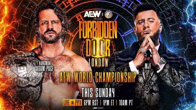 Prediction, Pick for “Hangman” Adam Page vs. MJF at AEW: Forbidden Door