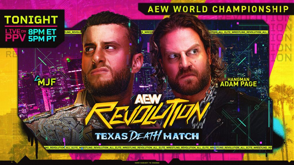 AEW Revolution full match card results, live updates, highlights