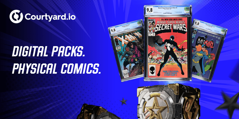 Courtyard.io & CGC Launch First-Ever Graded Comic Book Vending Machine