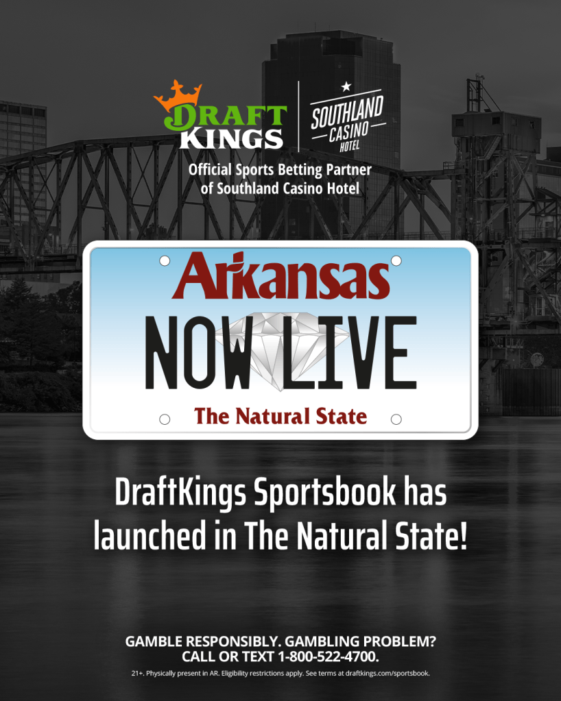 DraftKings Sportsbook is LIVE in Arkansas! New users can bet $5 and get $300 in bonus bets instantly!