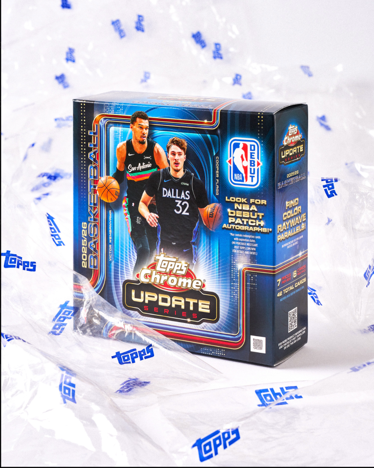 Topps to Ship Chrome Update Basketball Mega Boxes Without Factory Seals to Deter Resellers