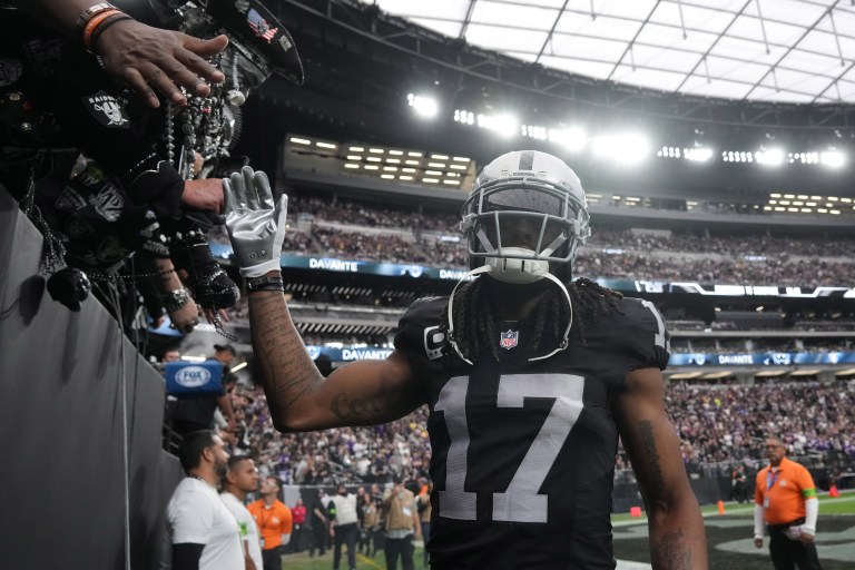How will the Raiders offense look Sunday without Davante Adams?