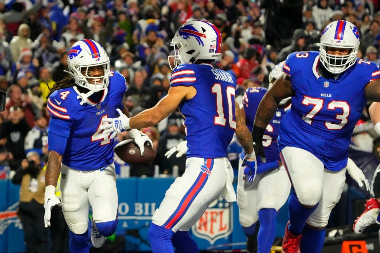 Will James Cook and Khalil Shakir play vs. the Jets on Monday?