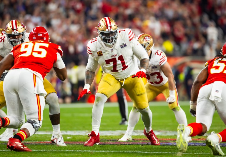 Report: 49ers rework contract for OT Trent Williams