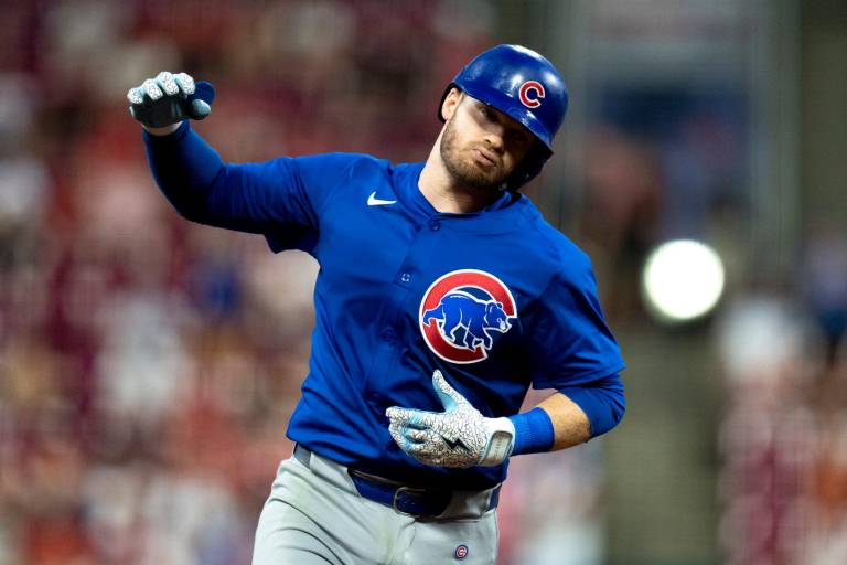 Ian Happ hits home run in 13-4 win over Reds