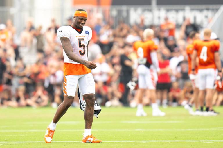 Bengals WR Tee Higgins (hamstring) out Sunday vs. Patriots