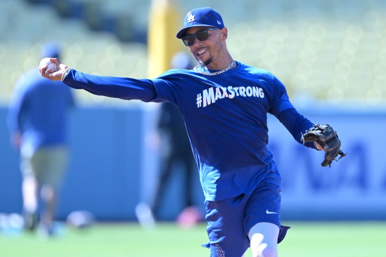 Mookie Betts will return on Monday vs. Brewers