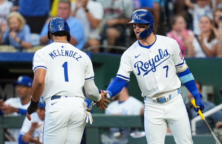 Bobby Witt Jr. hits two homers in win over Red Sox