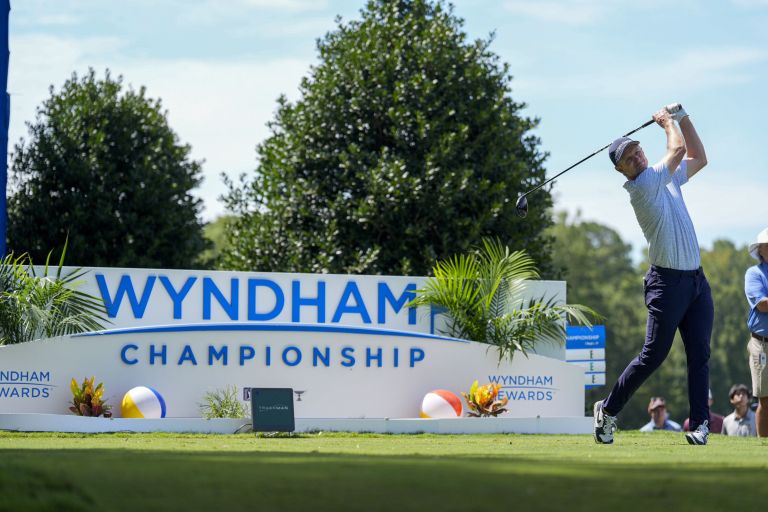 Where is the 2025 Wyndham Championship being played?