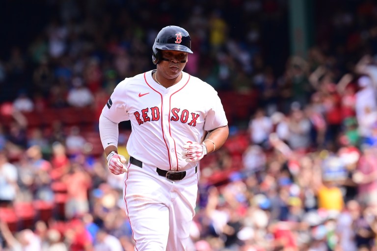 Red Sox 3B Rafael Devers hits home run No. 200 but Sox swept by Snakes