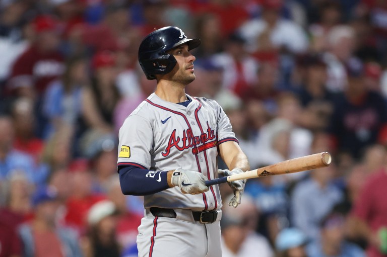 Braves 1B Matt Olson homers twice in loss to Phillies