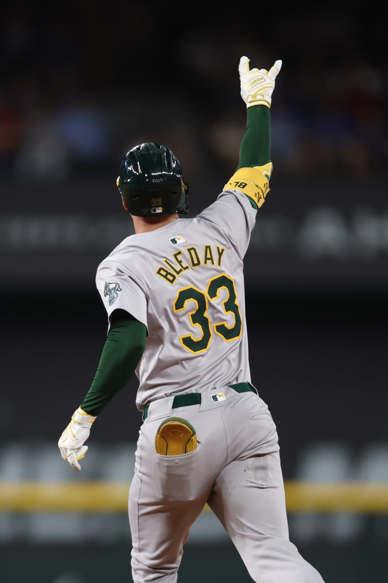 Athletics OF Brent Rooker hits two home runs in win vs. Rangers