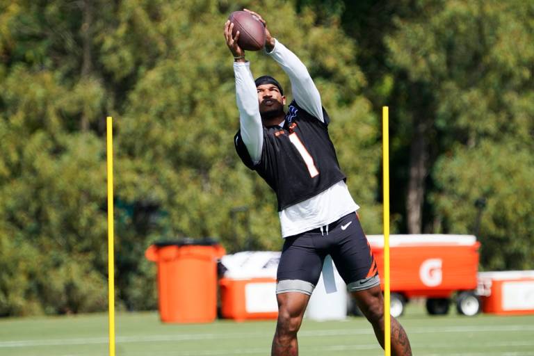 Bengals WR Ja’Marr Chase active vs. the Patriots