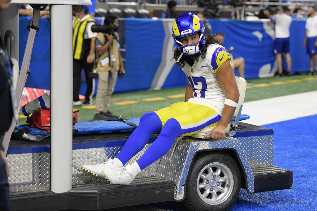Rams WR Puka Nacua placed on IR